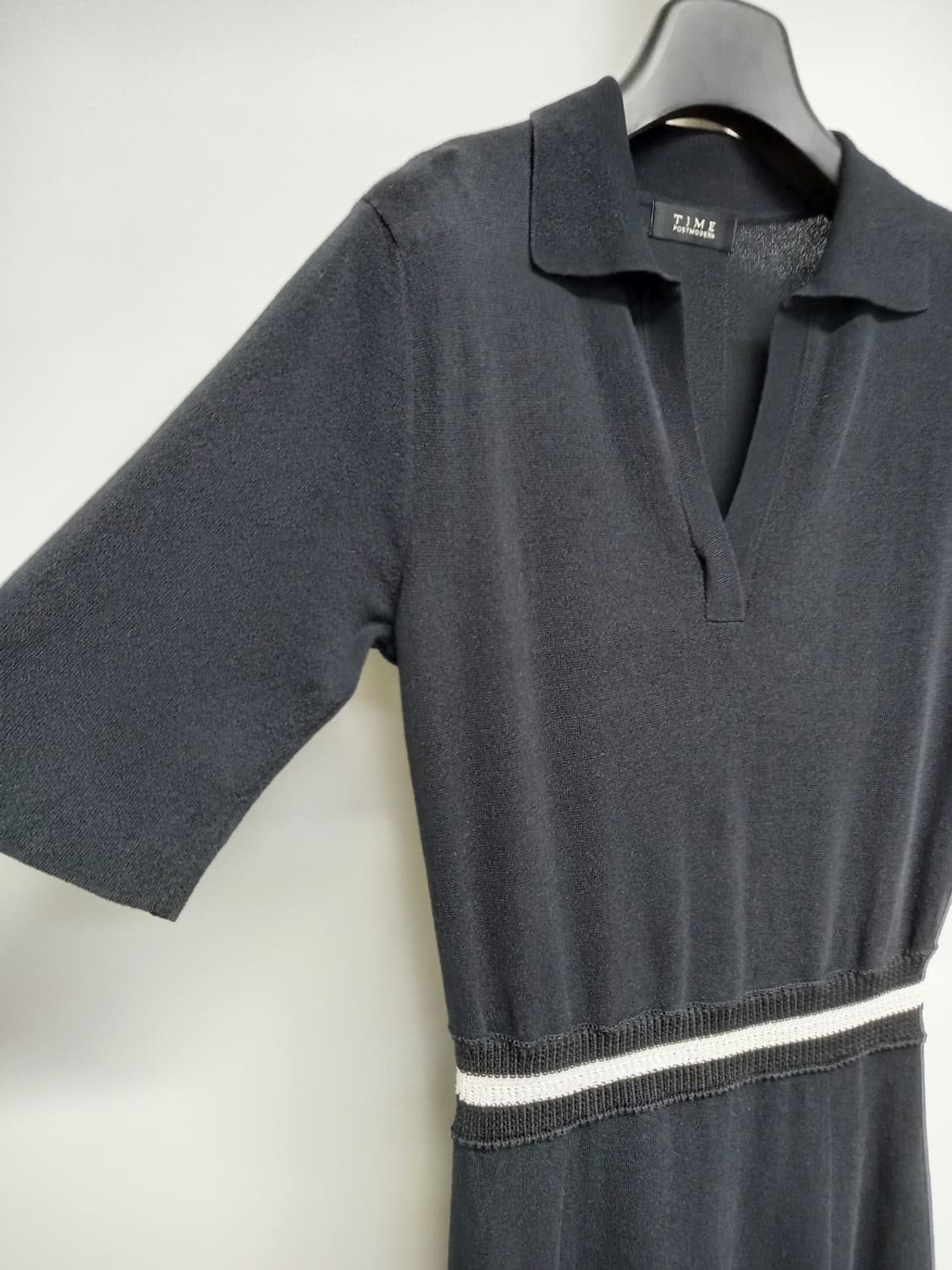 타임 춘하추 레이온 니트 맥시 롱 플레어 원피스 F 33-55 상품이미지5