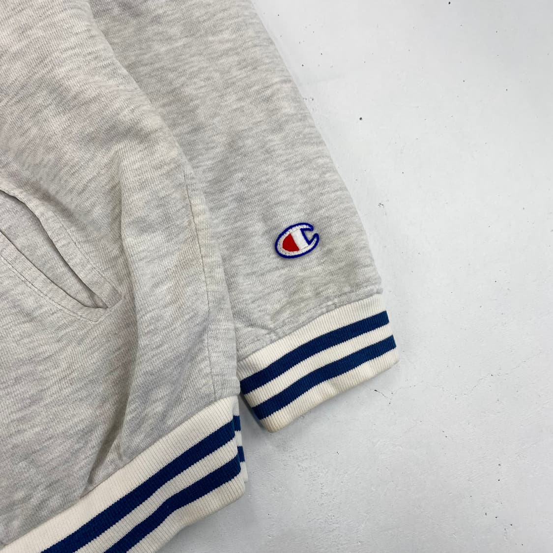 챔피언 OG 스펠아웃 코튼 바시티 자켓(100) 상품이미지5