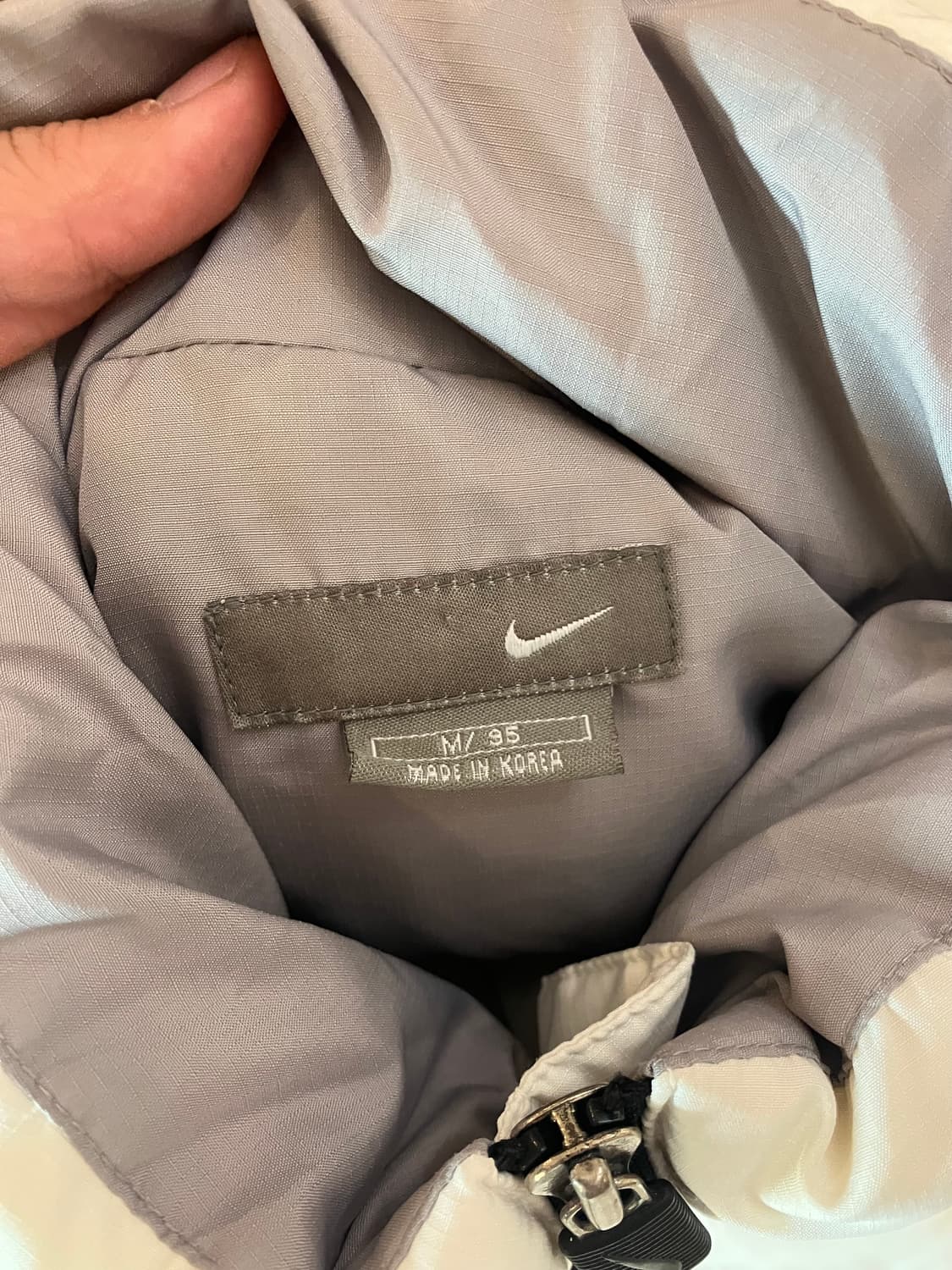 00s 나이키 뉴챔프 황금사이즈 화이트 다운 패딩 상품이미지6
