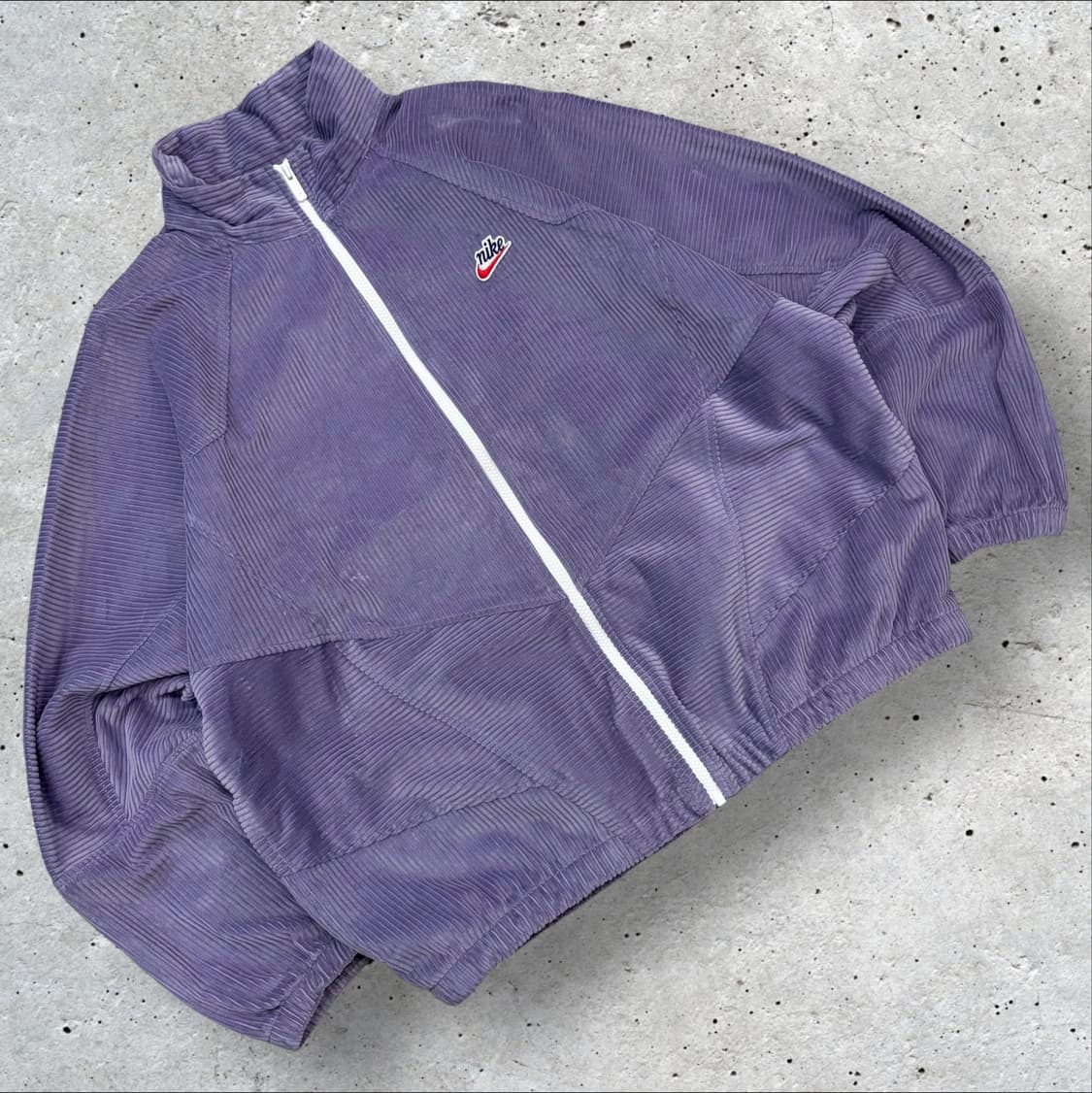 [2XL] 나이키 코듀로이 퍼플 트랙탑 집업 자켓 C848 상품이미지1