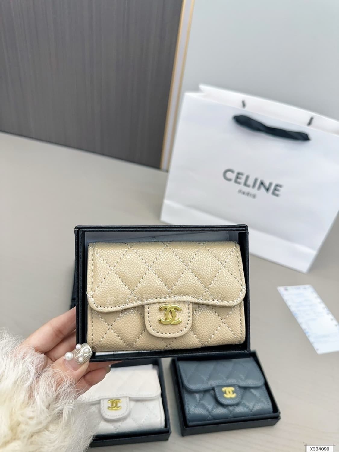 샤넬뷰티 동전지갑 베이지 풀박스 상품이미지1