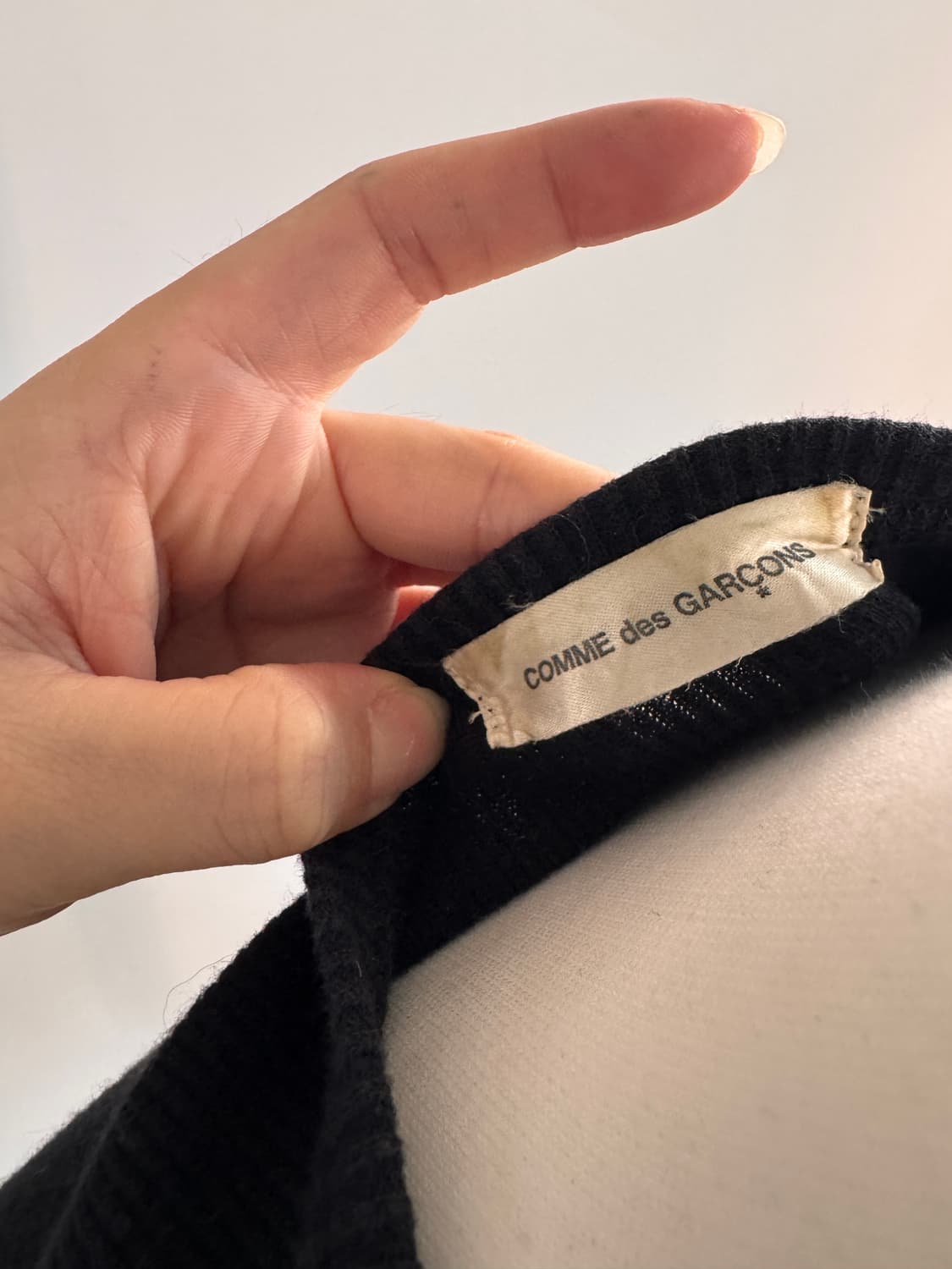Comme des garcons 레이스디테일 슬리브리스  상품이미지2