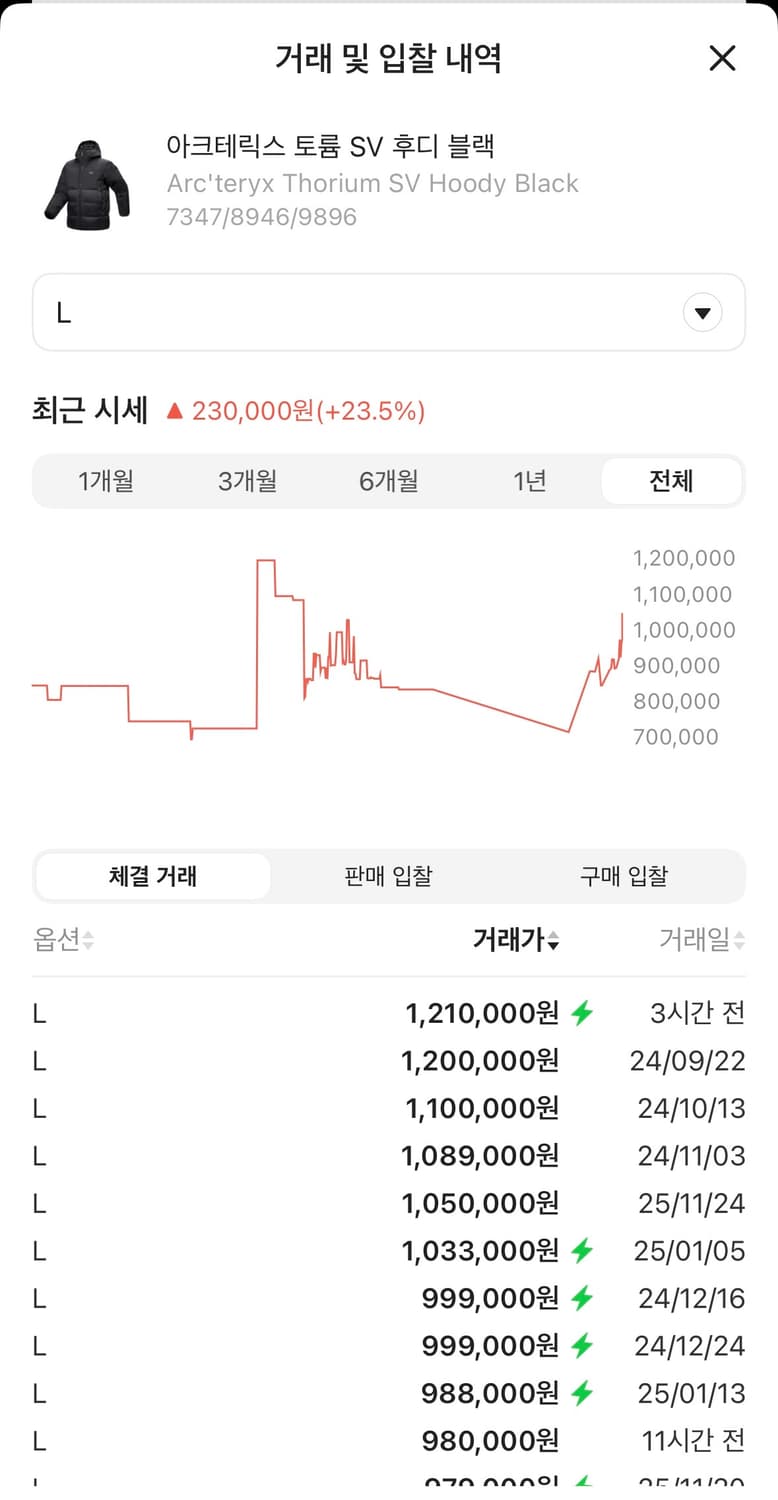 아크테릭스 토륨 SV 후디 블랙 상품이미지2