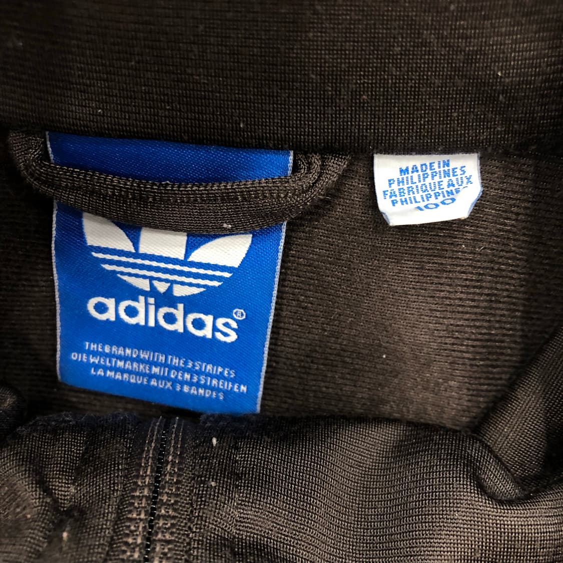 아디다스 초코 브라운 파이어버드 져지 트랙 자켓 상품이미지4