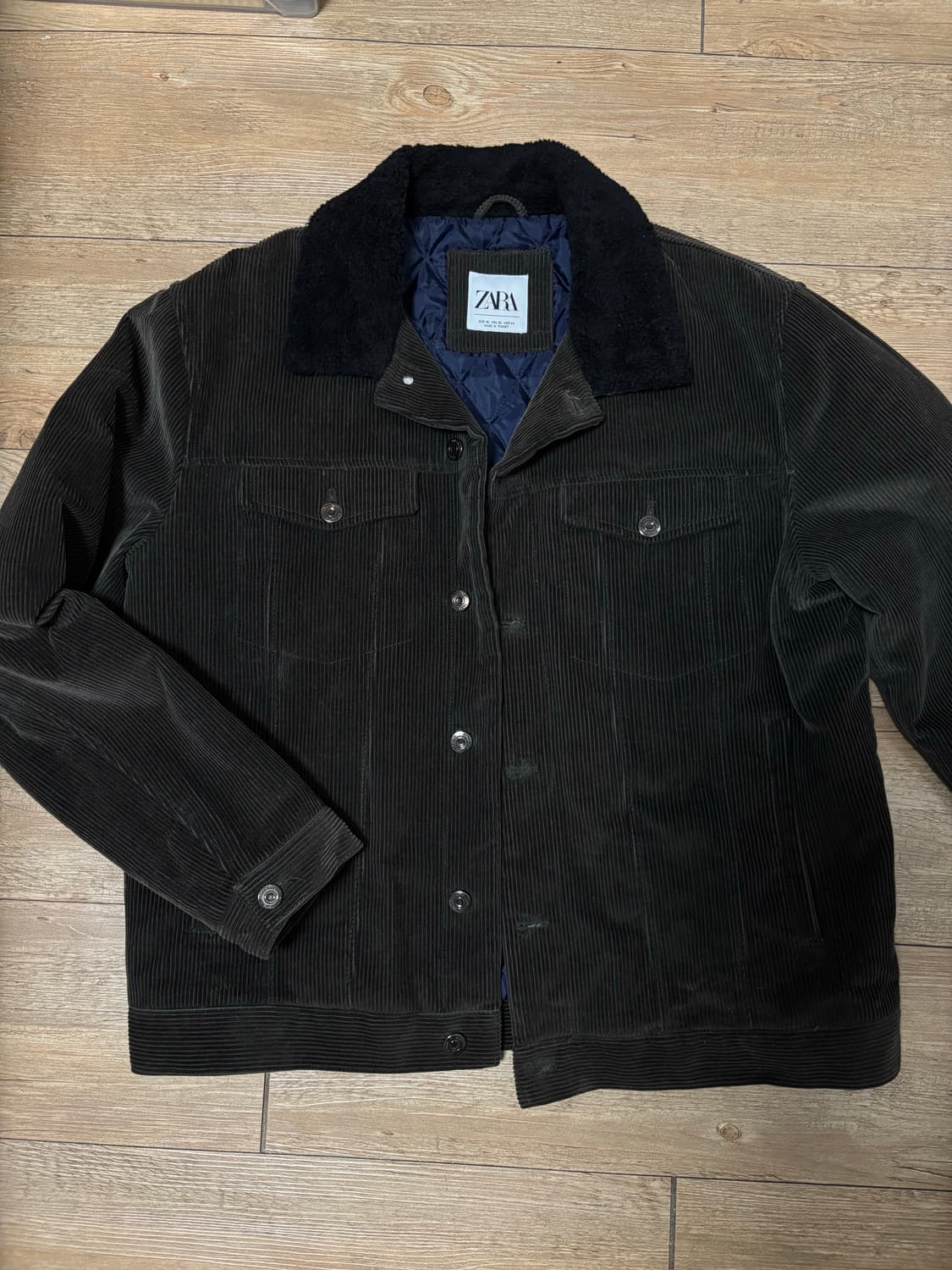 자라 코듀로이 자켓 상품이미지1