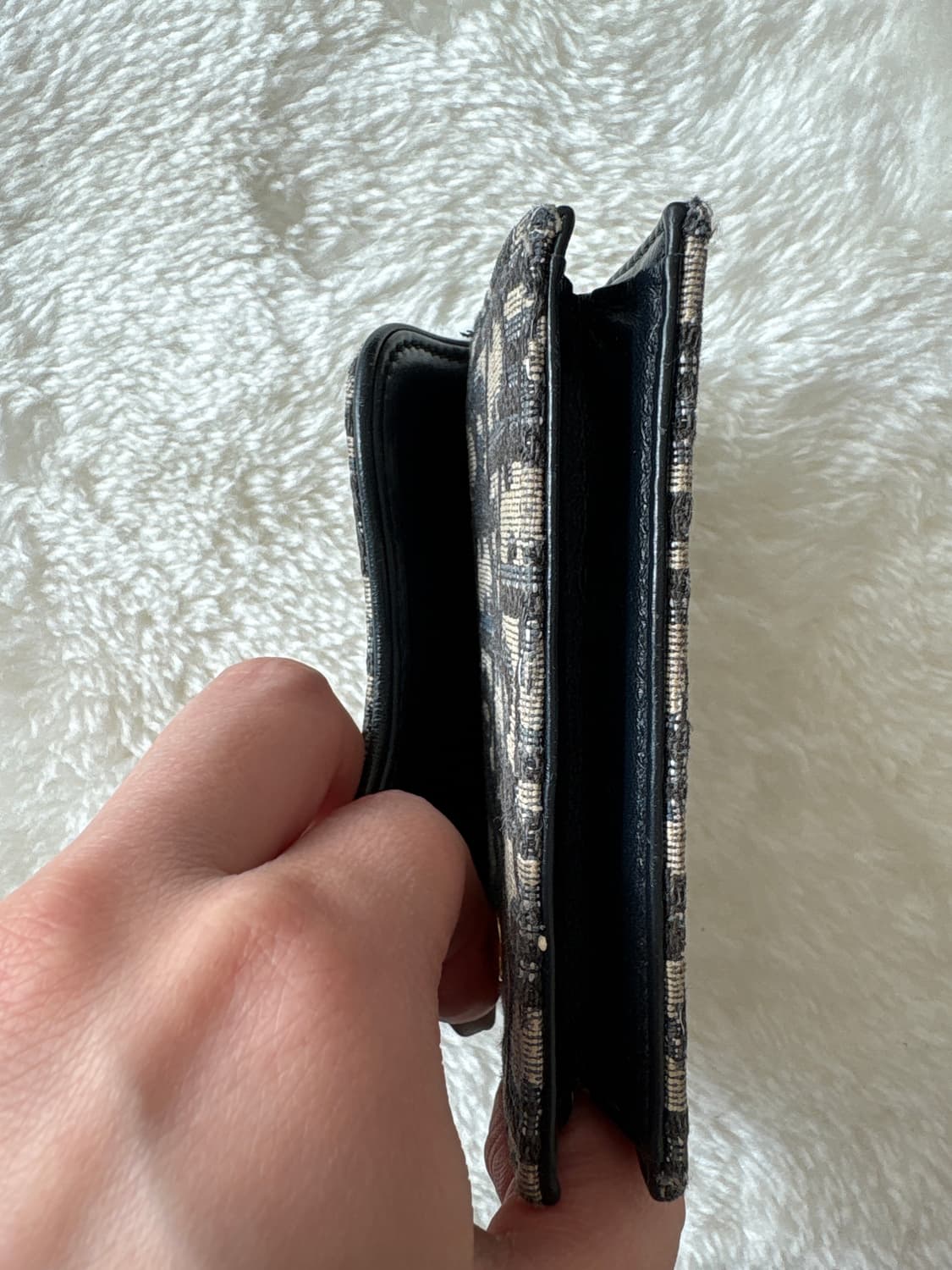 디올 오블리크 새들 카드지갑 상품이미지5