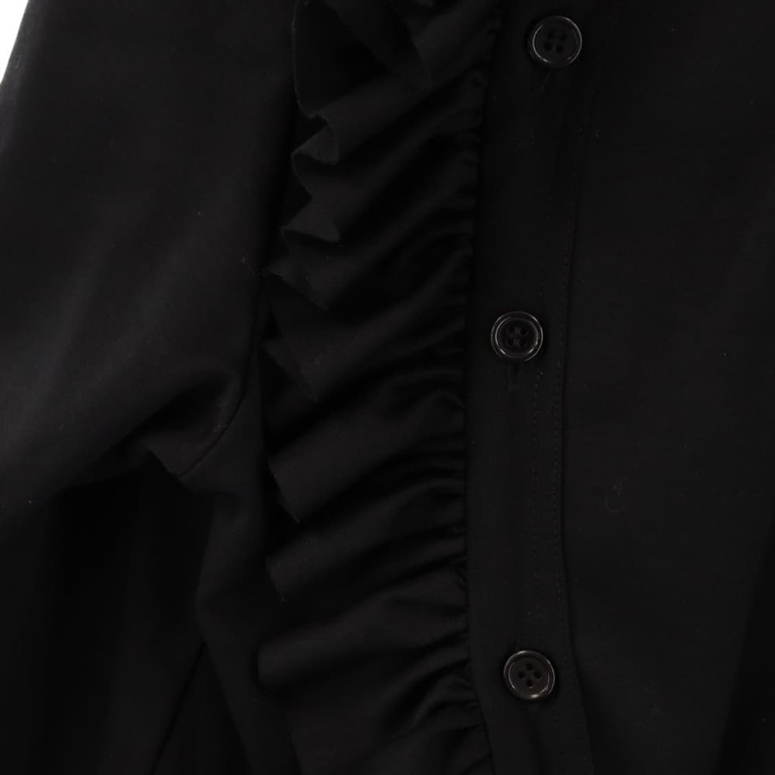 꼼데가르송 Noir kei ninomiya 21ss 프릴 블랙 자켓 m 상품이미지6