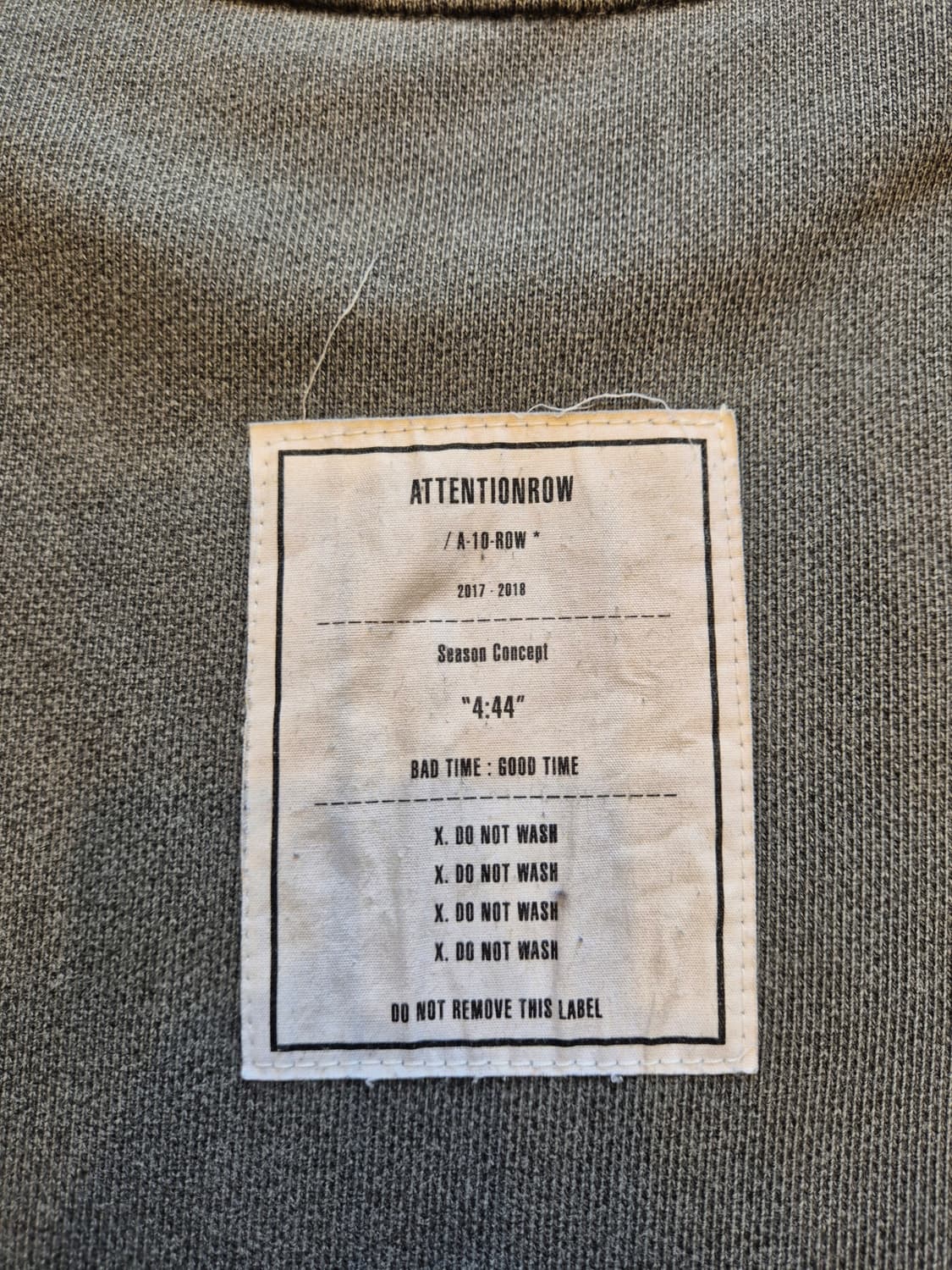 어텐션로우 로코 피그먼트 헤비 맨투맨 - 사이즈 1 상품이미지5