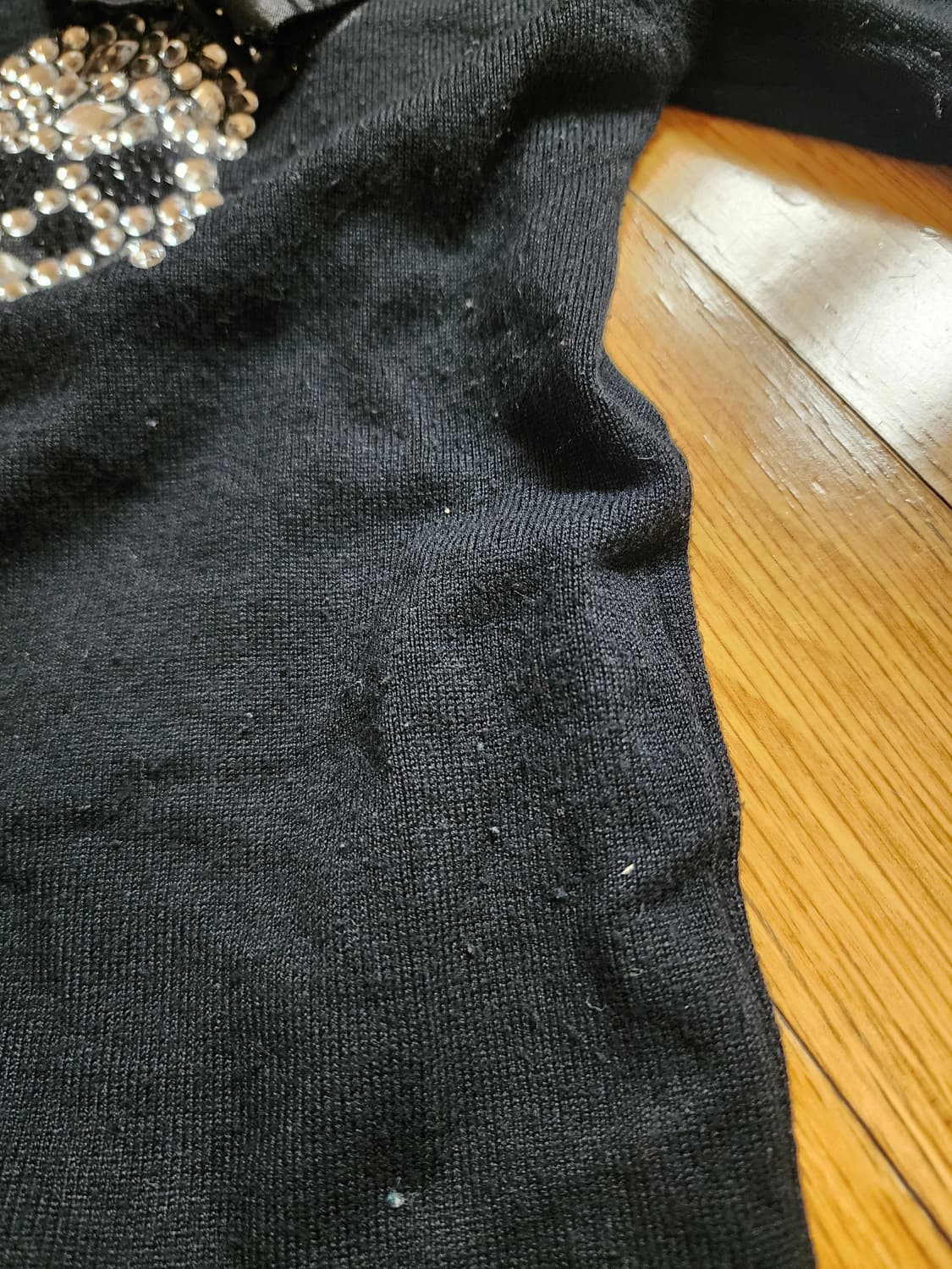 스컬 큐빅 Y2k갸루 가디건 상품이미지7