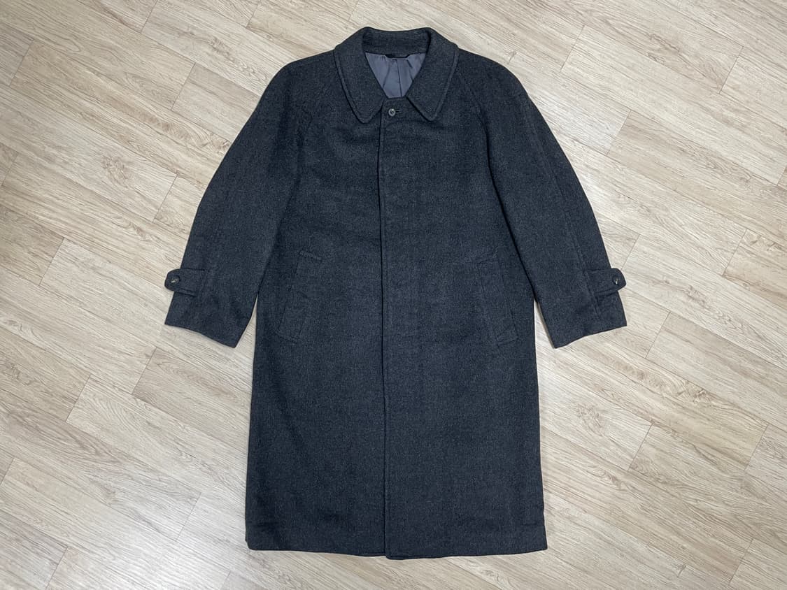 95~100) 폴로 챕스 랄프로렌 차콜 울 싱글 롱코트(RRL&LVC) 상품이미지1