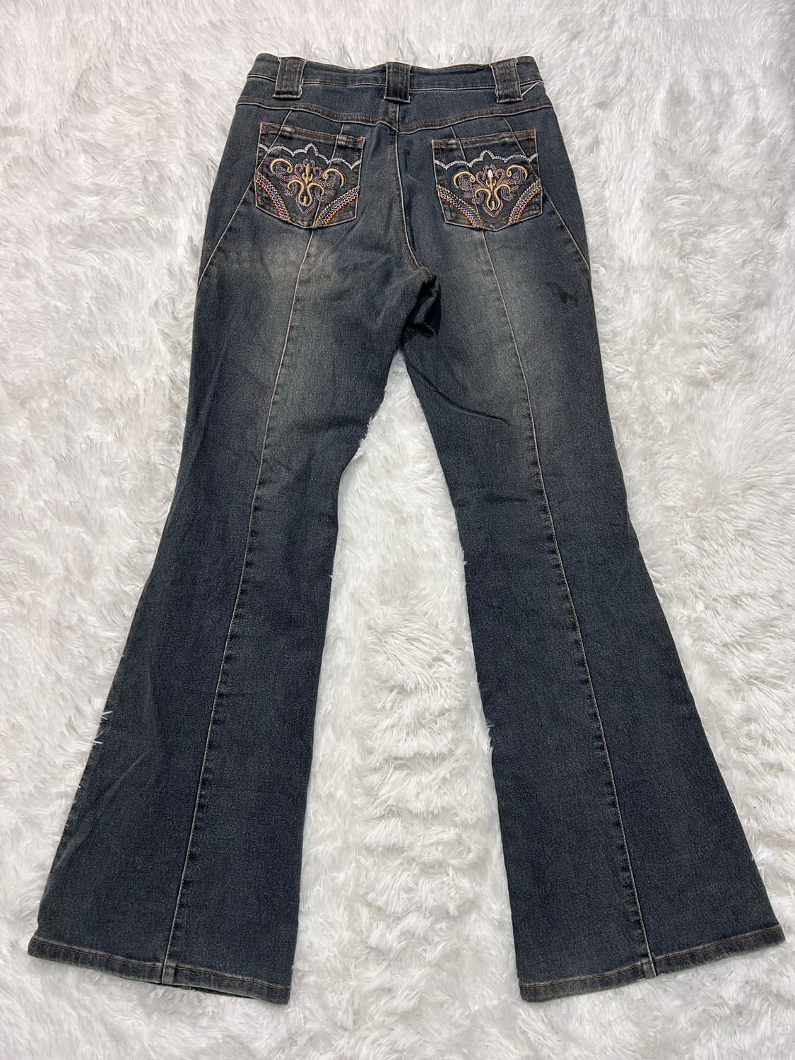 fullheart embroidery bootscut denim  상품이미지4