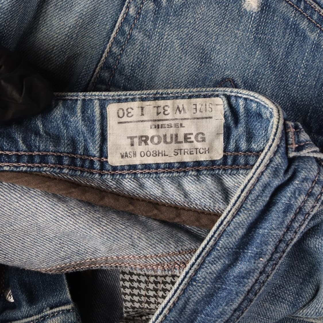 디젤 Trouleg 008HL 워싱 슬림 부츠컷 데님 31 상품이미지6