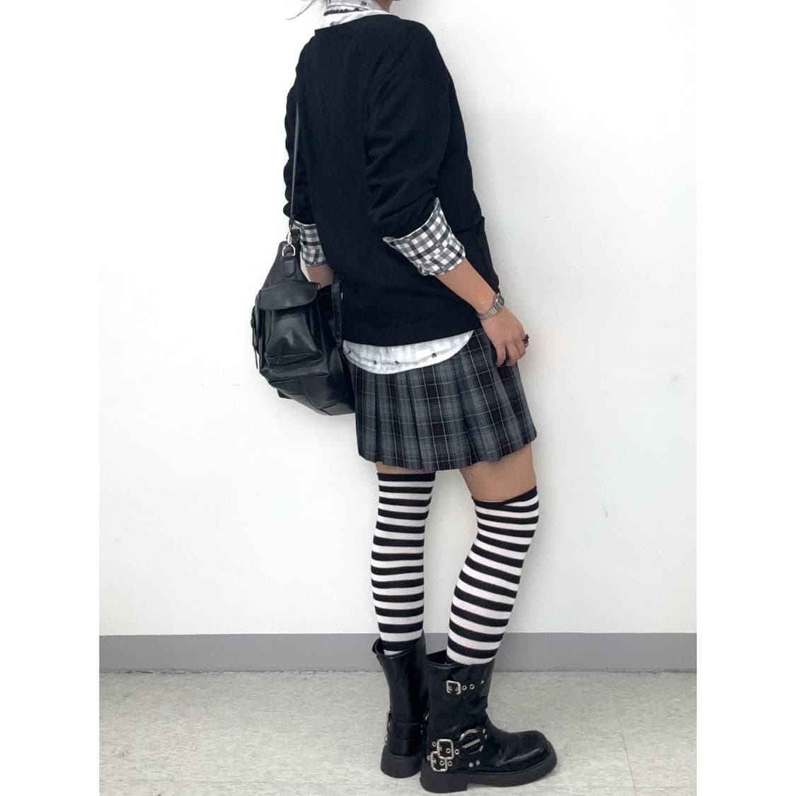 빈티지 블랙 가디건 상품이미지4