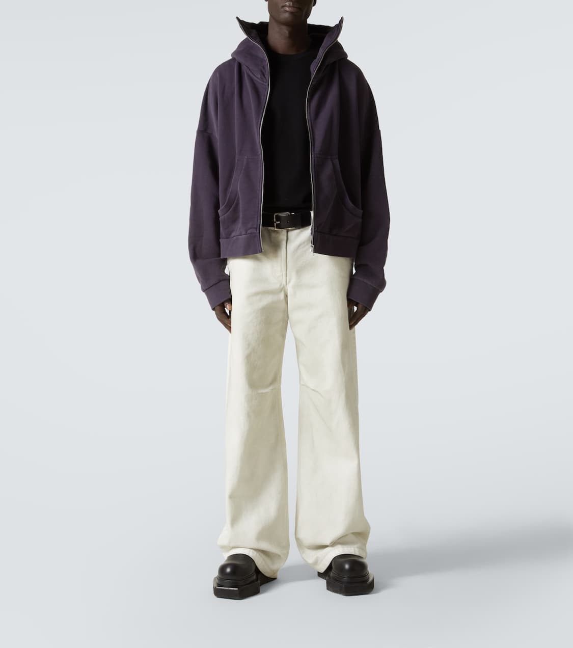 (새상품/XL)엔타이어스튜디오 풀 집 잉크 후드집업 상품이미지7