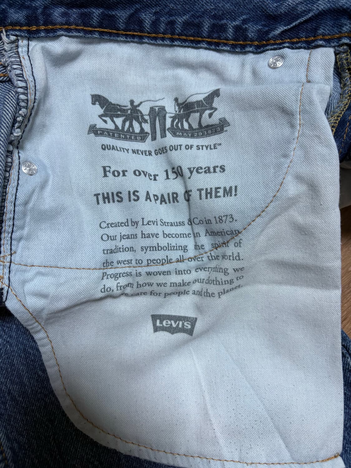 리바이스 555 W34 L32 상품이미지3