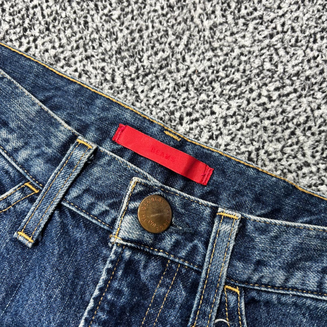 [W] BEAMS X RED CARD 데님 스커트 (0) 상품이미지4