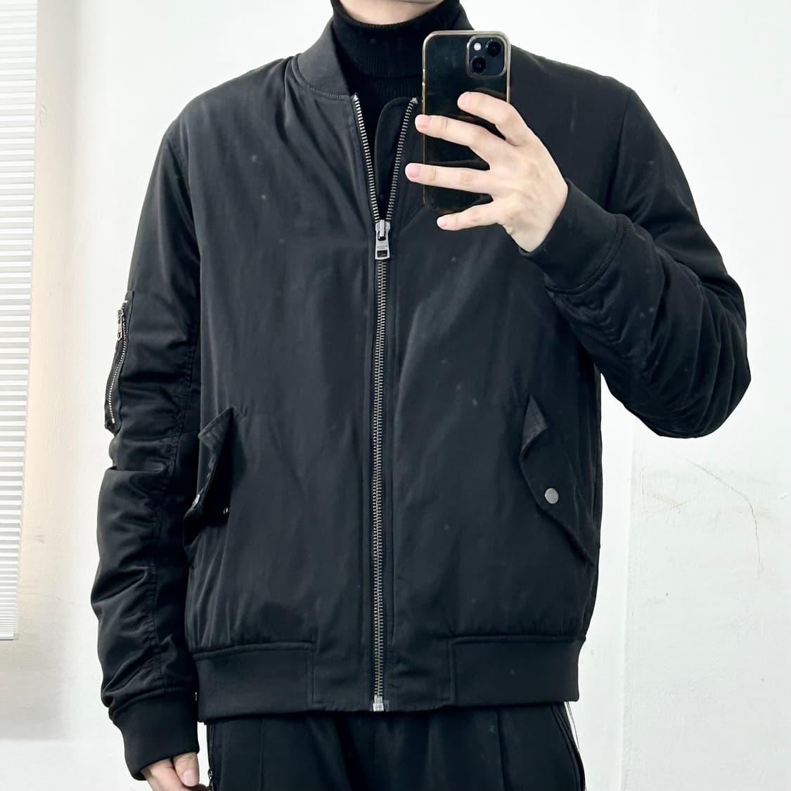 캘빈클라인 빅로고 MA-1 자켓 상품이미지2