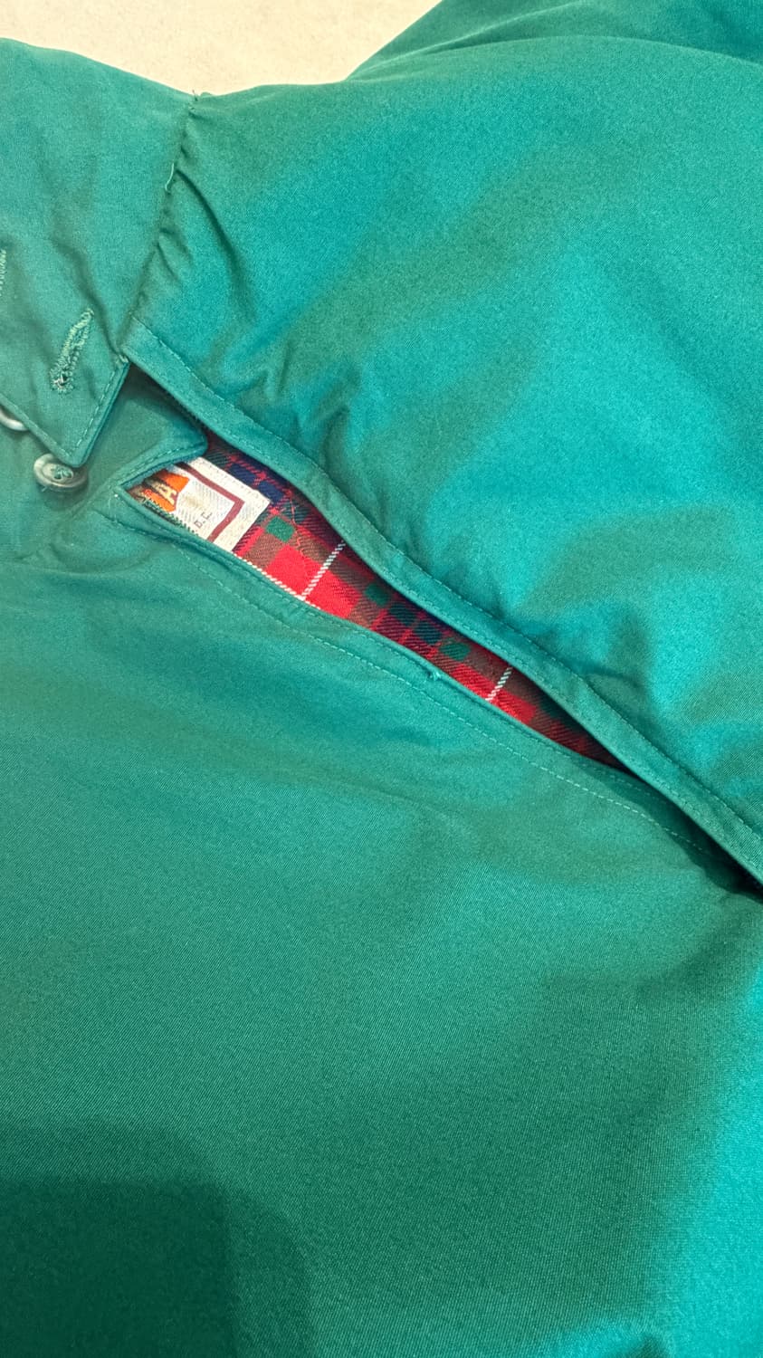 바라쿠타 G9 해링턴 자켓 레이싱 그린 44R 상품이미지4