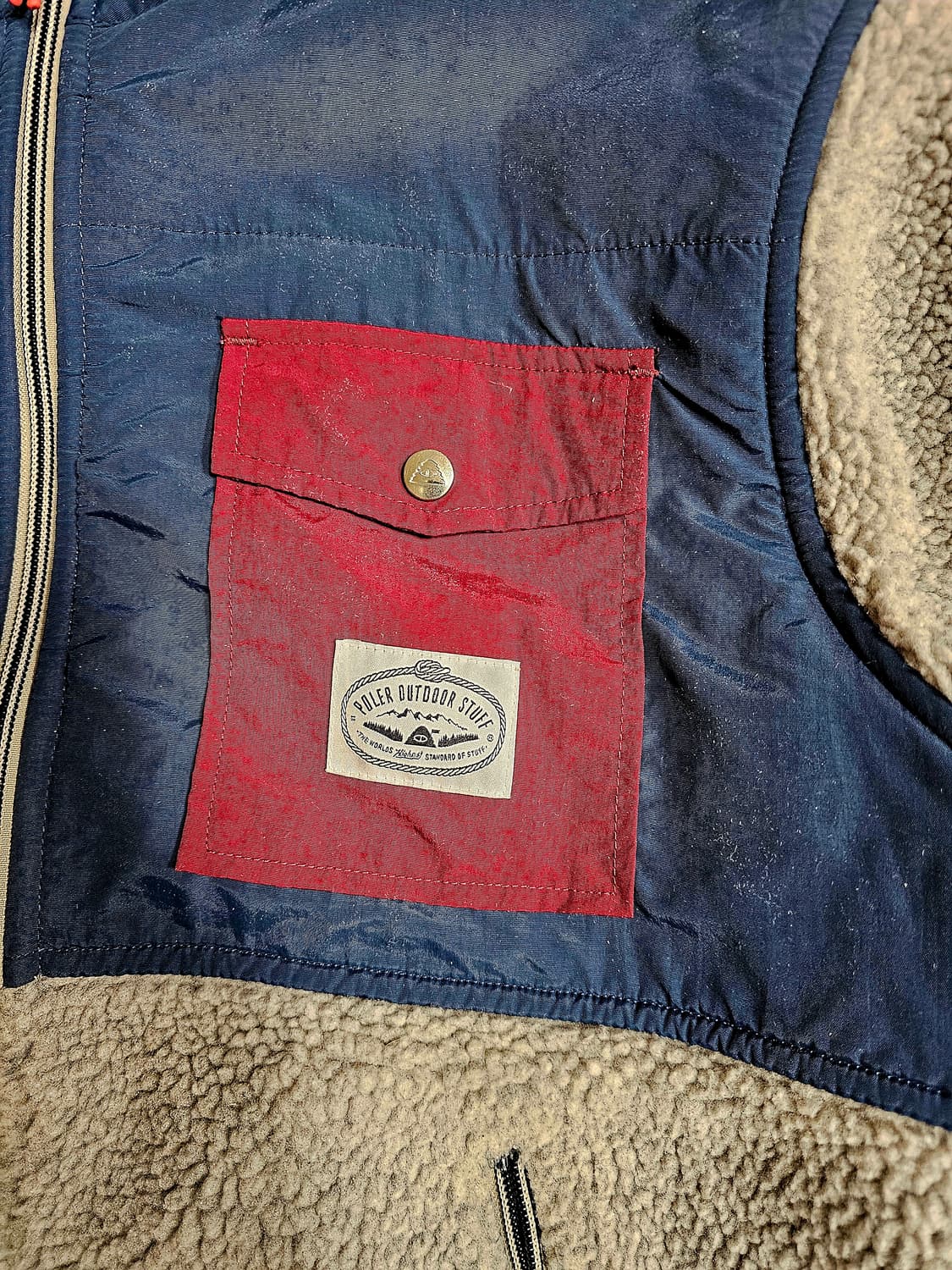 그래놀라코어 POLER 폴러 스터프 플리스 자켓 M 상품이미지3