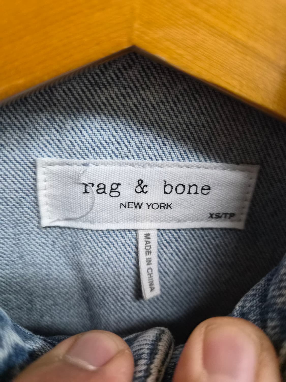 XS) rag & bone 라그앤본 데님 벨트 원피스 팝니다 상품이미지4