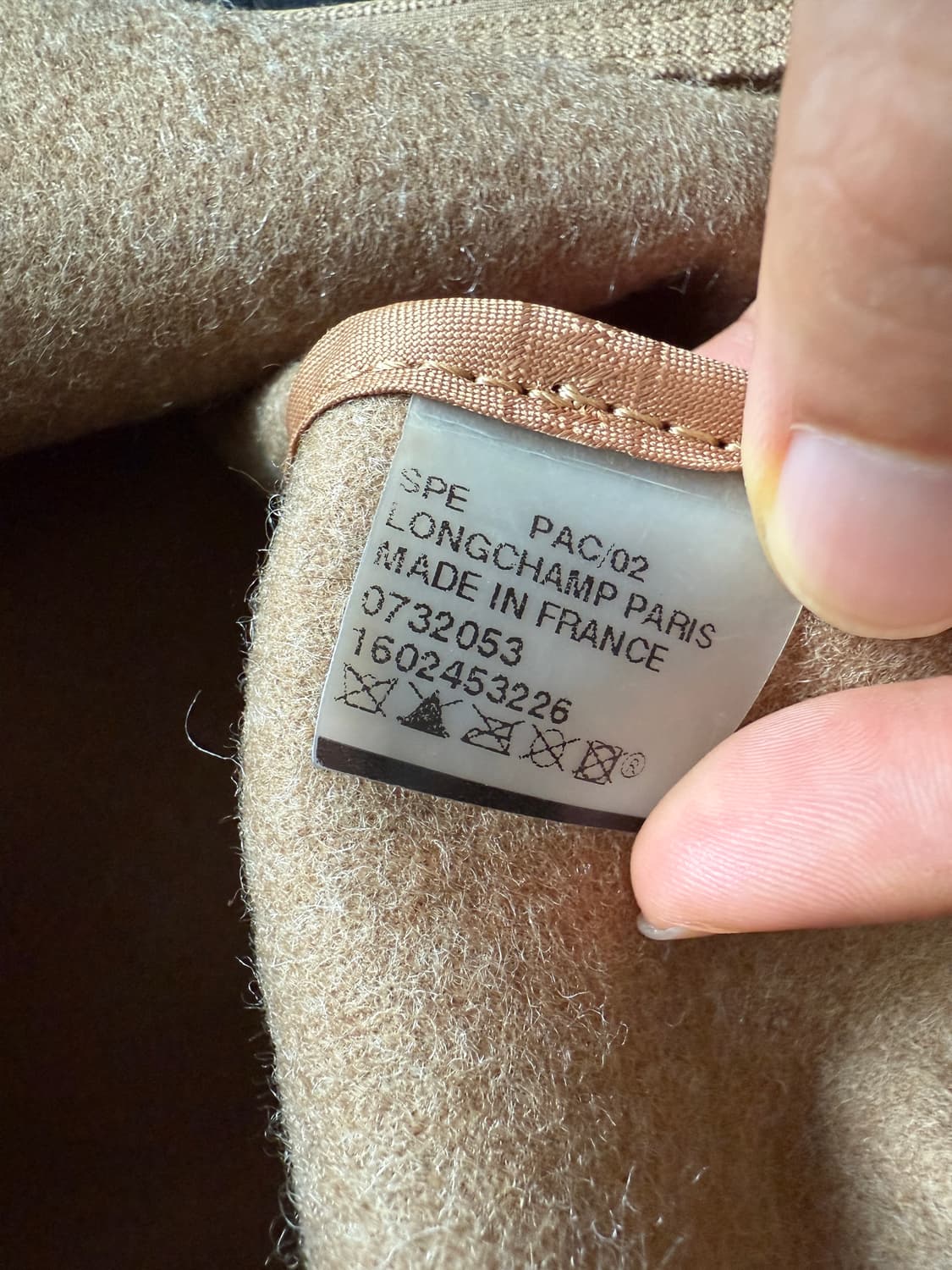 롱샴(LONGCHAMP) 울 플리아쥬백(FRANCE) 상품이미지10