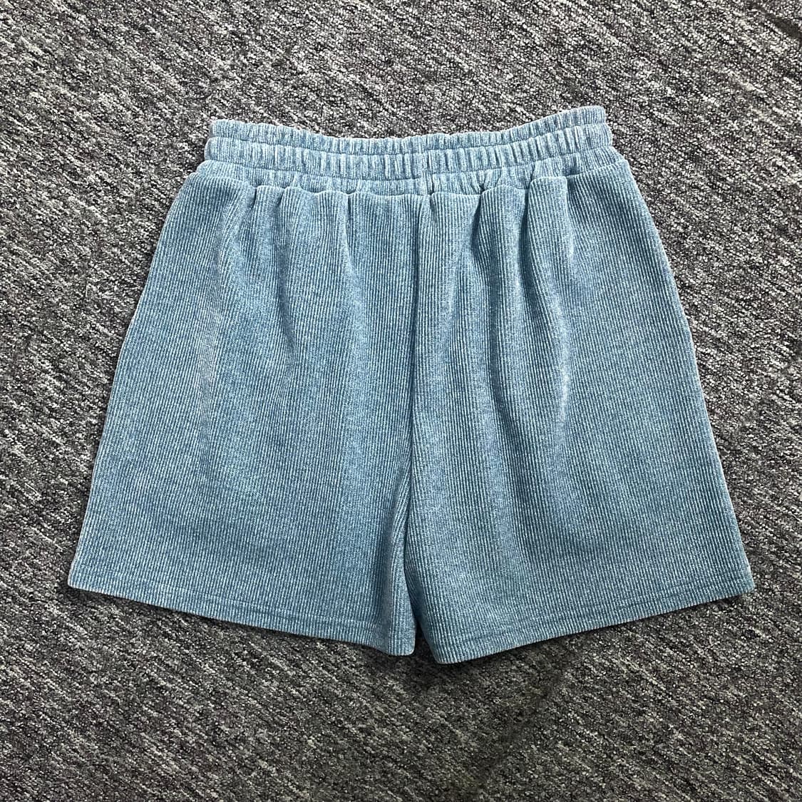 빈티지 우먼스 골지 숏 팬츠o 1374 상품이미지3