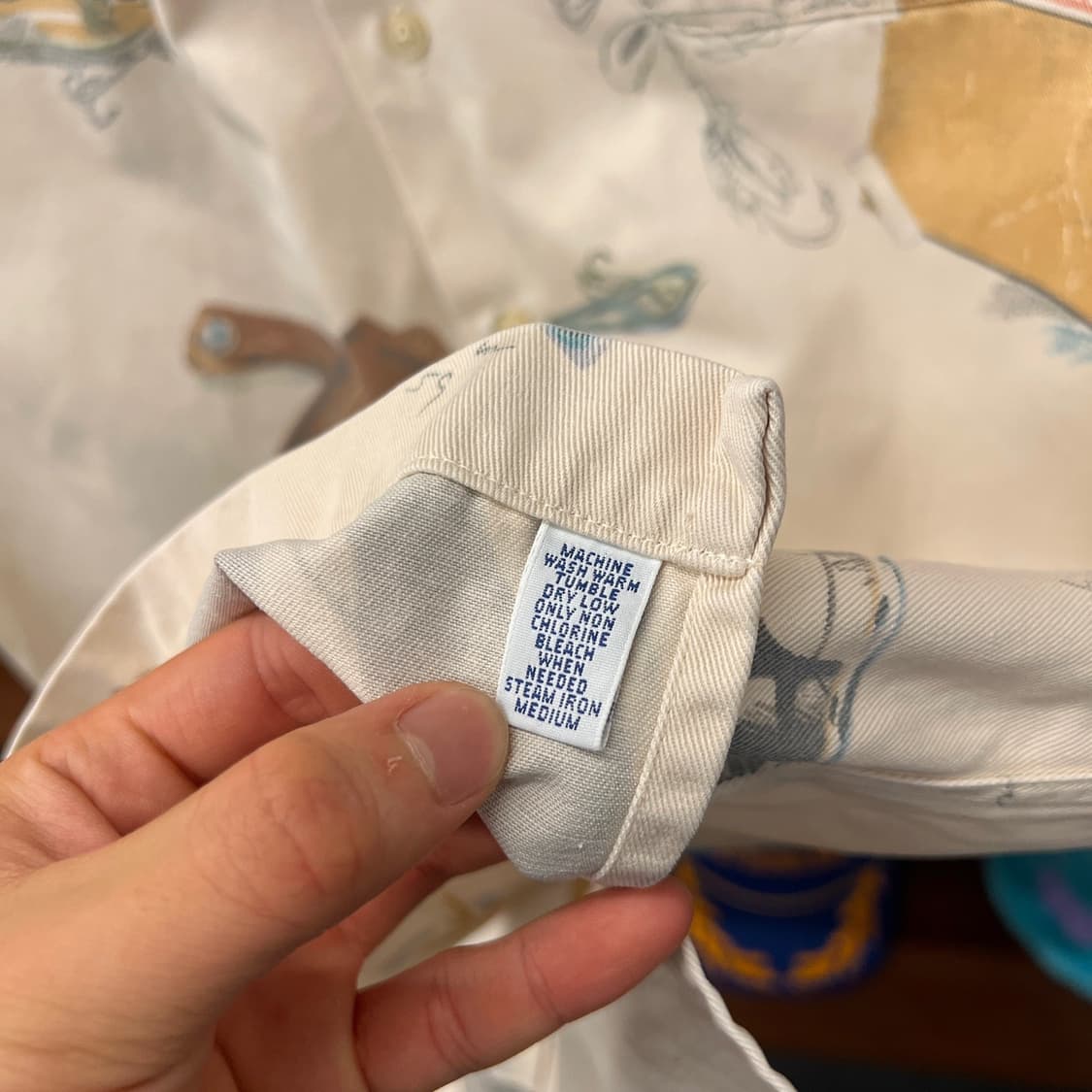 Rare 90s 폴로 랄프로렌 아웃도어 캠프반팔셔츠 made in usa 상품이미지7
