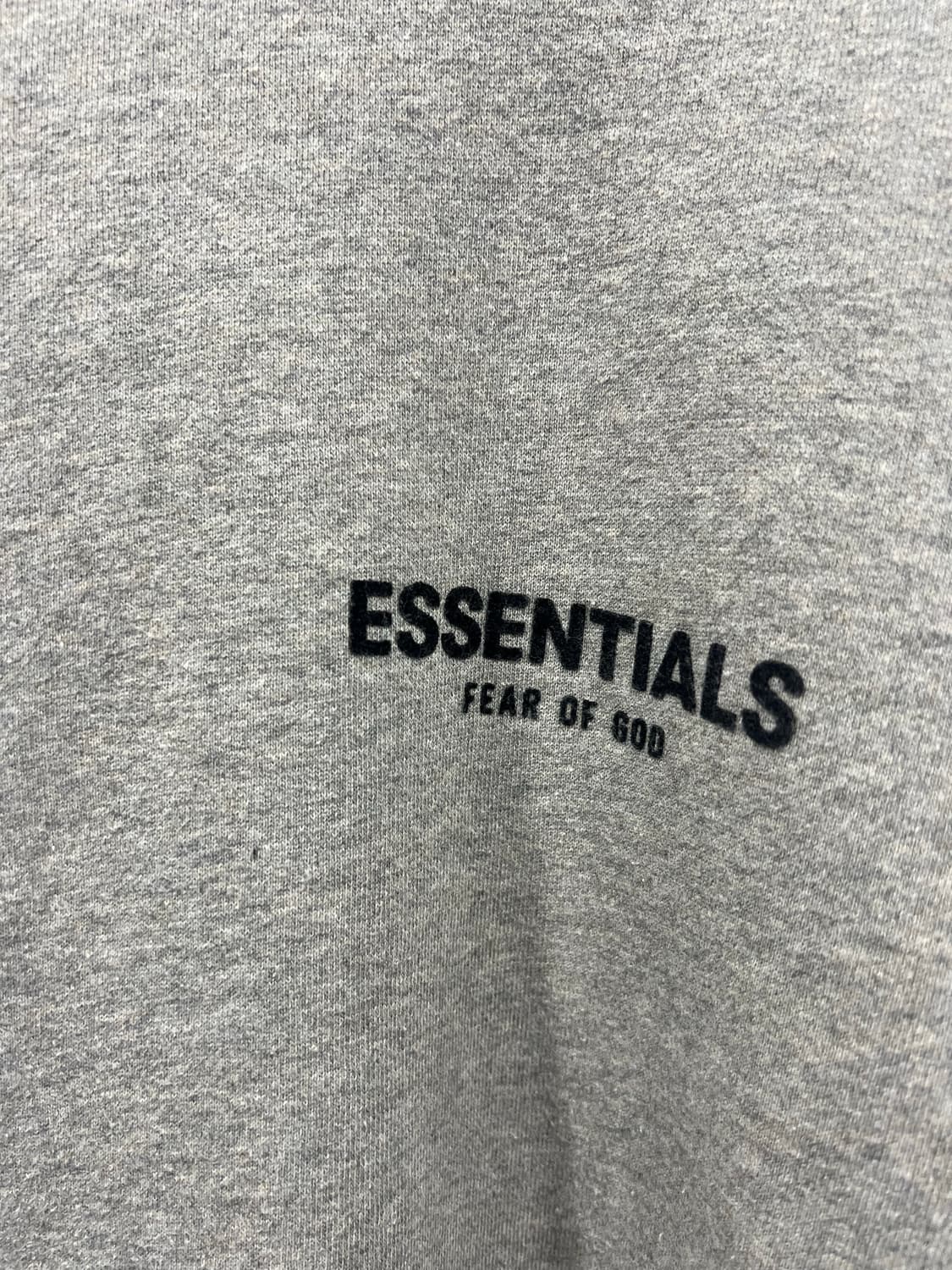 (S) 에센셜 후드티 다크오트밀 상품이미지6