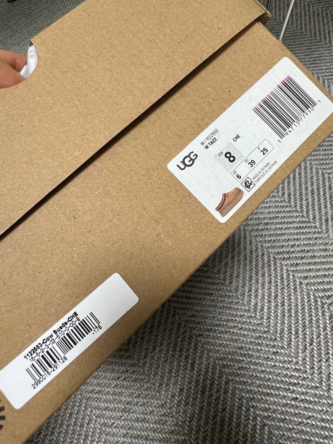 미국 어그 타즈1 체스넛 250 상품이미지2