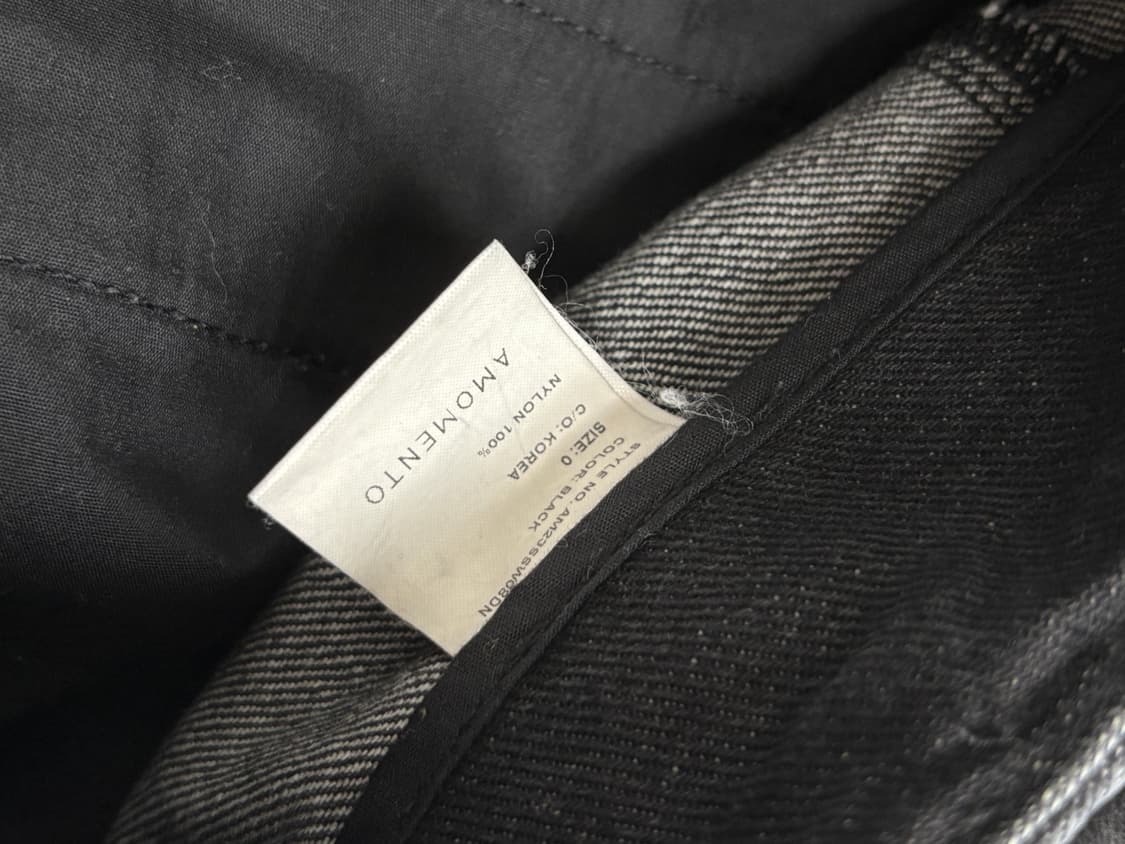 아모멘토 데님 쇼츠 상품이미지4