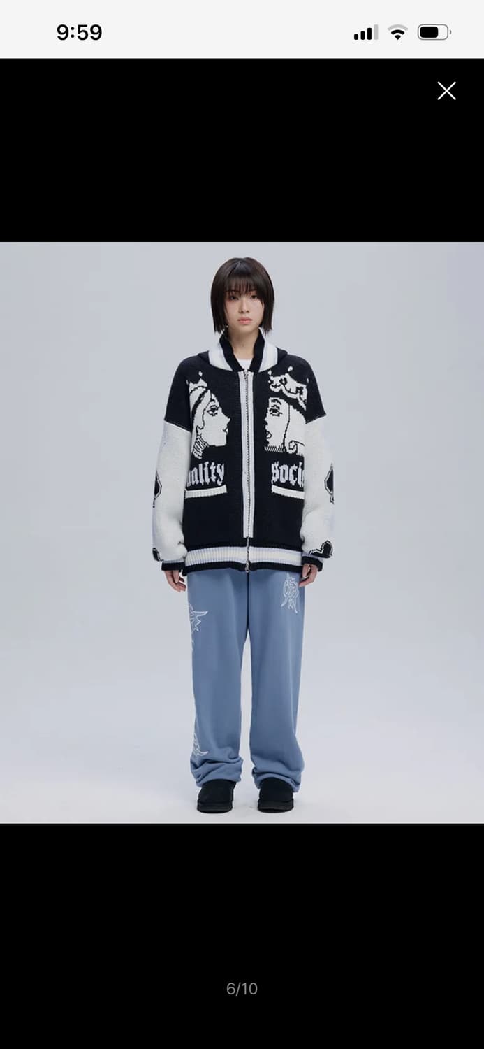 Poker Cowichan Knit Zip-up 상품이미지2