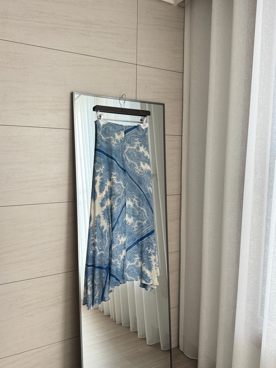 올세인츠 슬비나 라파엘라 스커트 / 언발란스 비대칭 스커트 상품이미지8