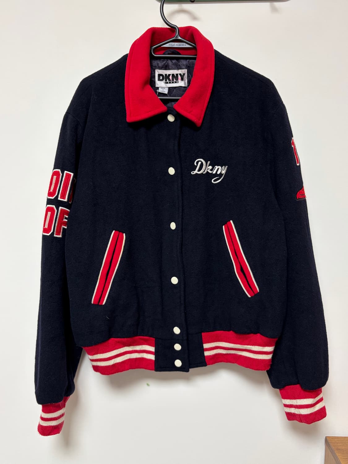 90's DKNY 울바시티자켓 상품이미지6