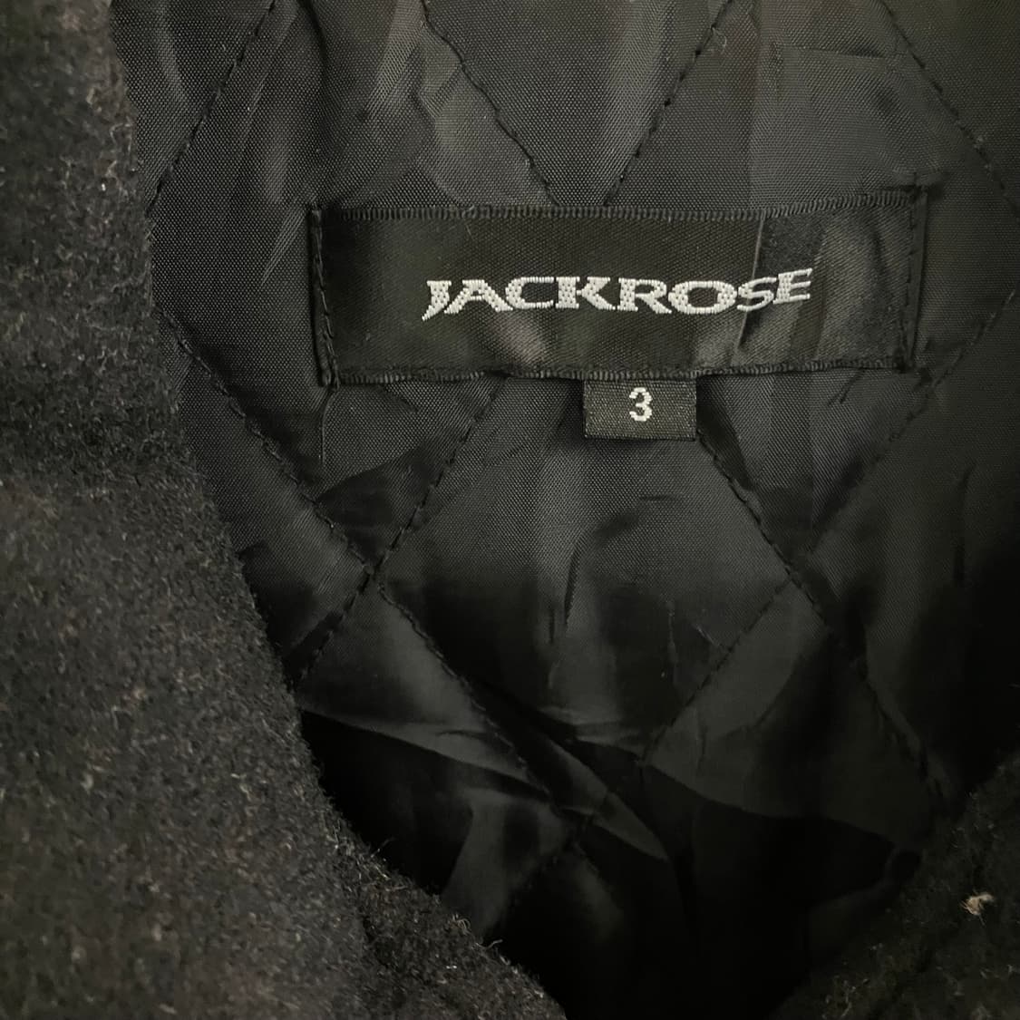 잭 로즈 블랙 투웨이 울자켓 3 상품이미지3