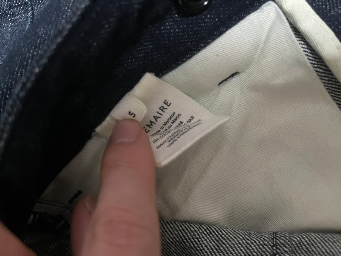 르메르 트위스티드 벨티드 인디고s 팬츠 상품이미지2