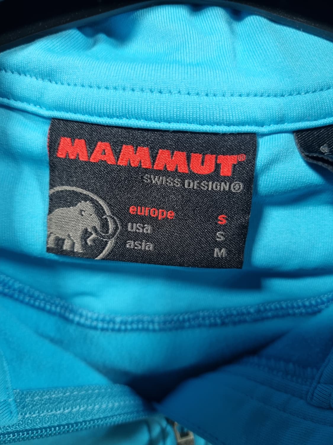 마무트 여성 반집업 기모 긴팔티  상품이미지3