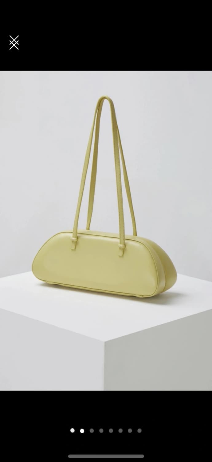 새상품) 아카이브앱크 바게트백 레몬라임 숄더백 상품이미지3