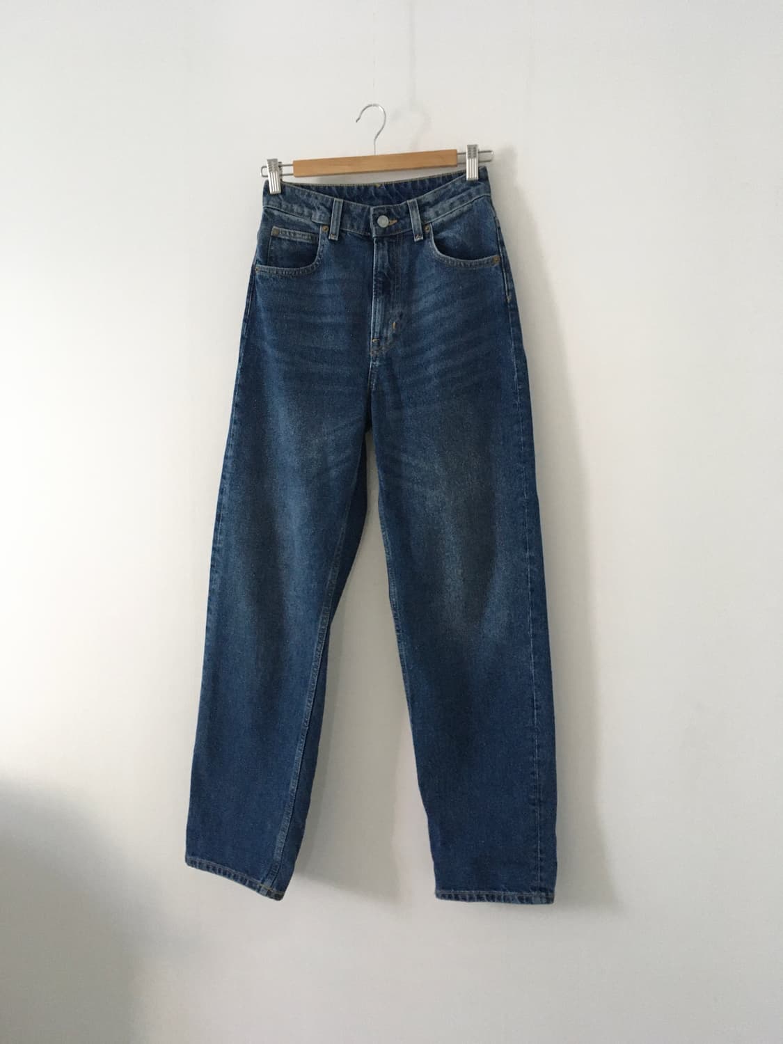 Vtg blue wide baggy jeans 상품이미지8