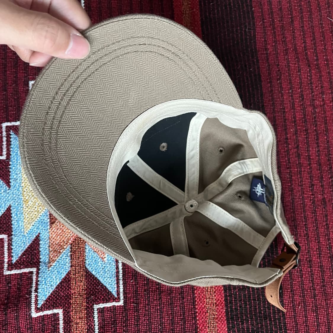 토이즈 맥코이 코튼 헤링본 로고 캡 TOYS McCOY 상품이미지4