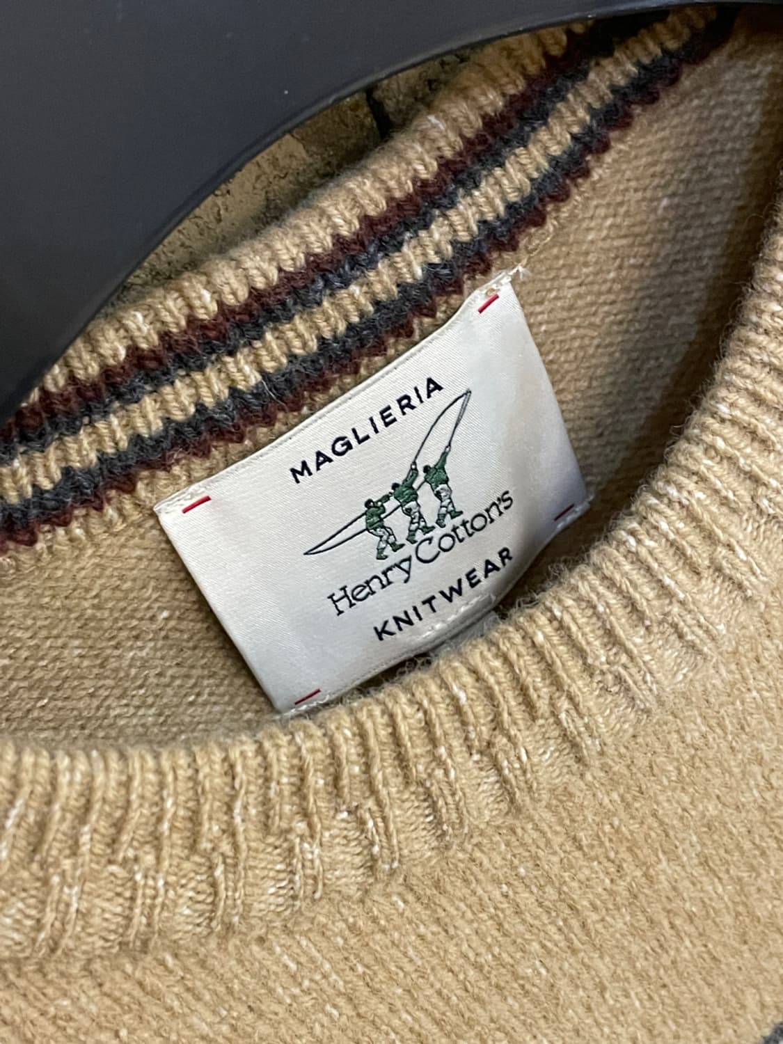 헨리 코튼 울 니트  상품이미지4