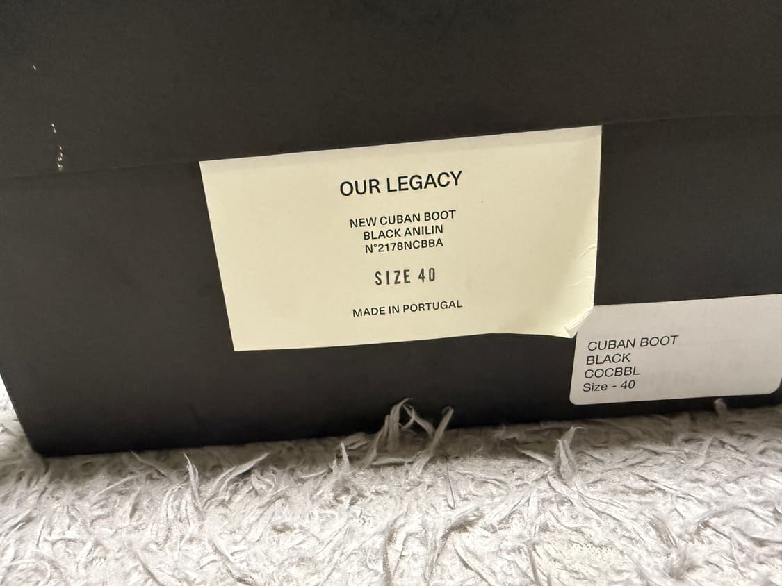 아워레가시 쿠반 블랙 40 상품이미지2