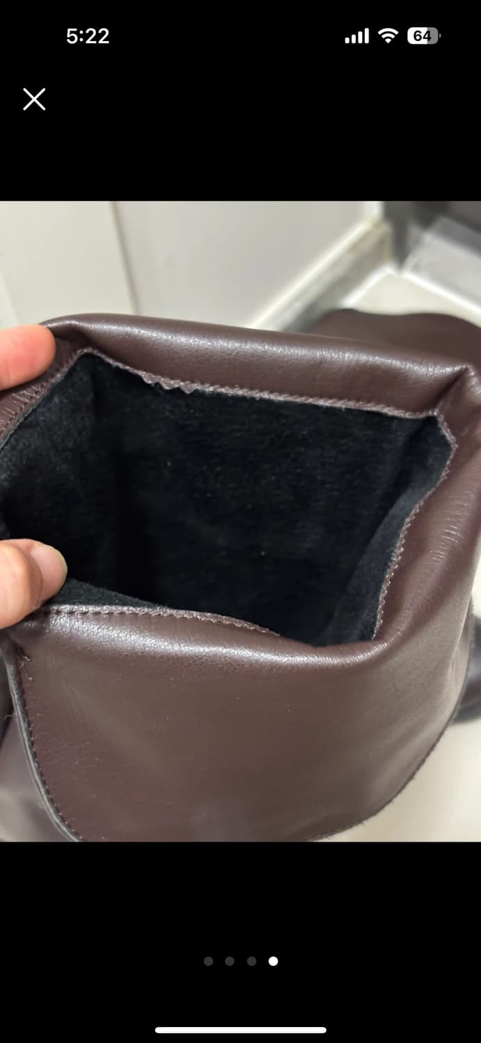 진격의거인 조사병단 부츠 기모 브라운 부츠 상품이미지4