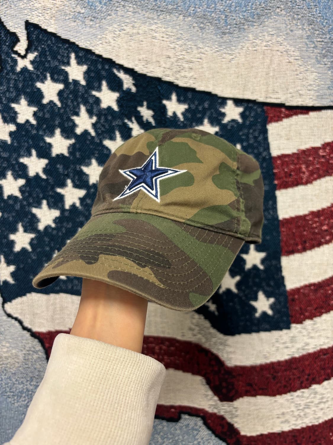 앤에프엘 카모 빈티지 볼캡 상품이미지3