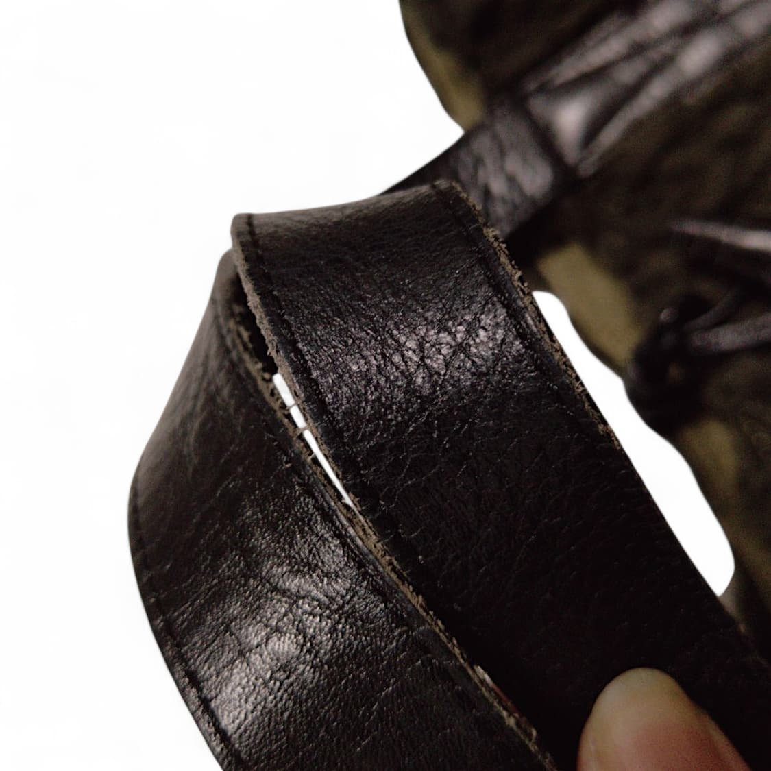 요지 야마모토 와이즈 케이블 니트 토트백 상품이미지5