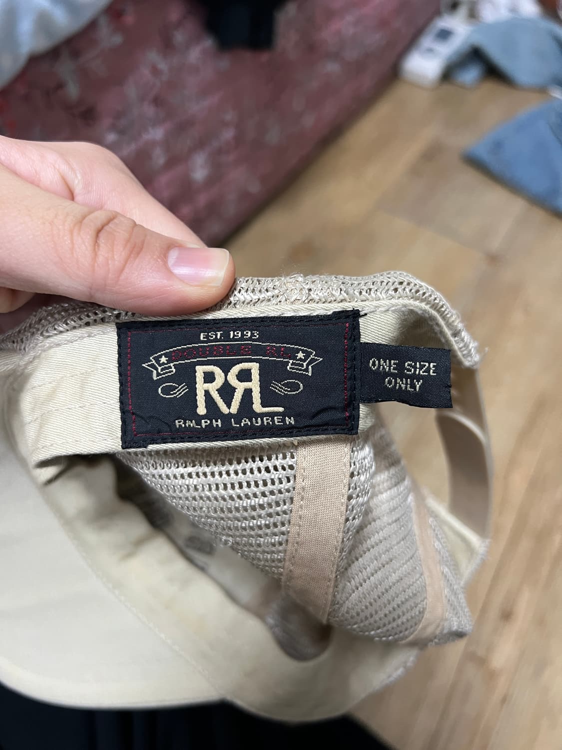 택포29) RRL 더블알엘 웨스턴 트러커캡 상품이미지5