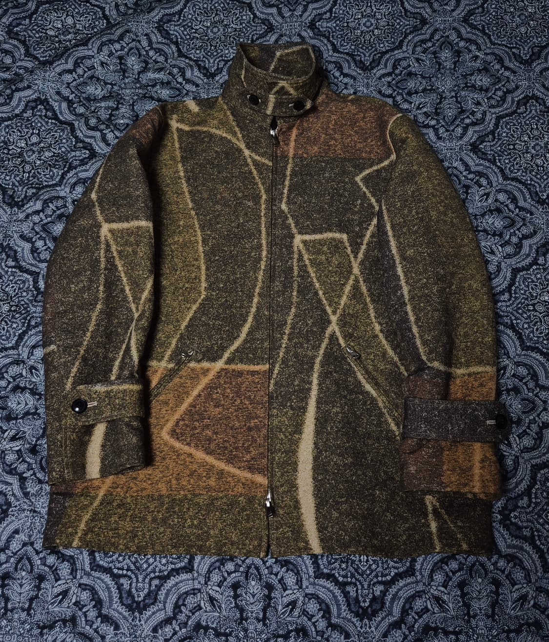 YOKE 23FW 자카드 집 블루종 2size 상품이미지1