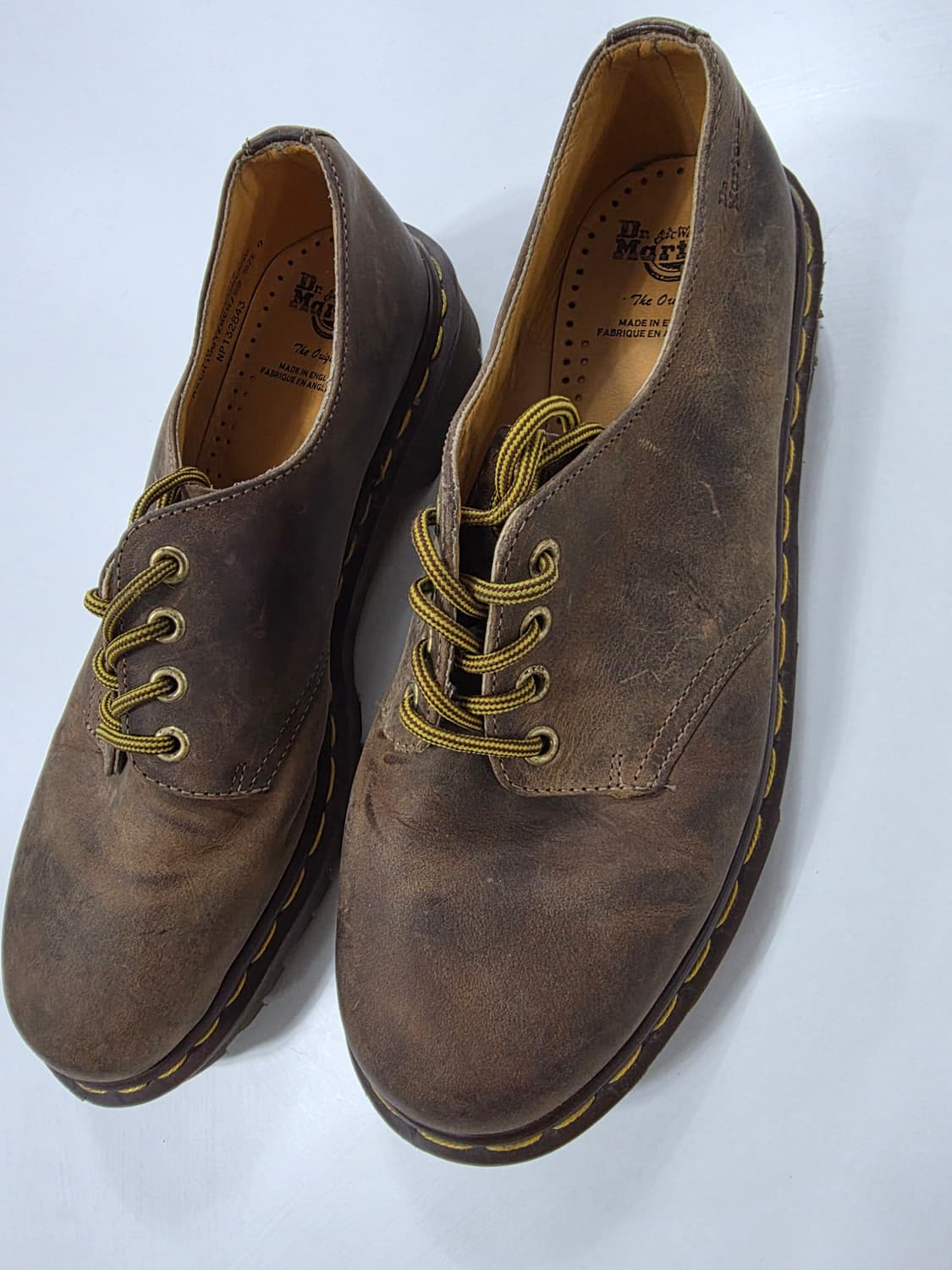 닥터마틴 1561 영국산 4홀 레더슈즈 9사이즈 상품이미지2