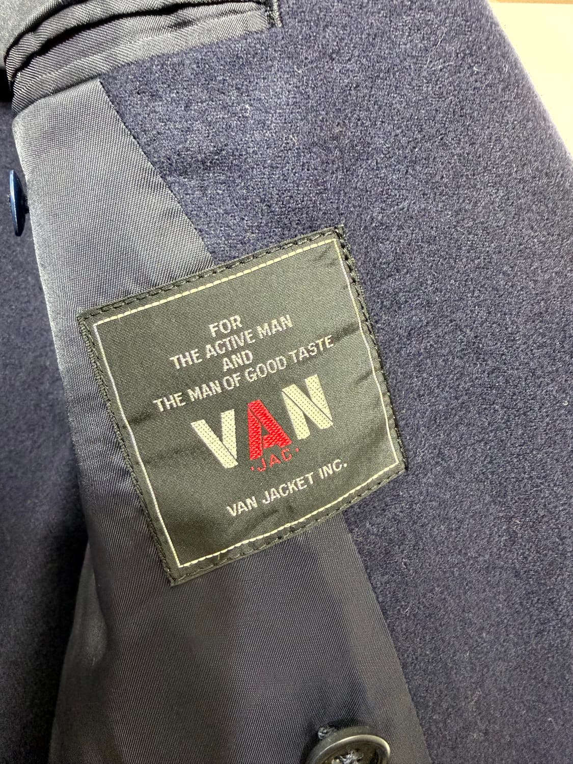 VAN jac 더블 울 자켓 상품이미지6