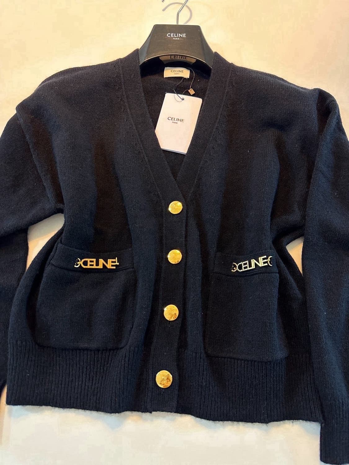 (새상품)셀린느가디건 상품이미지3