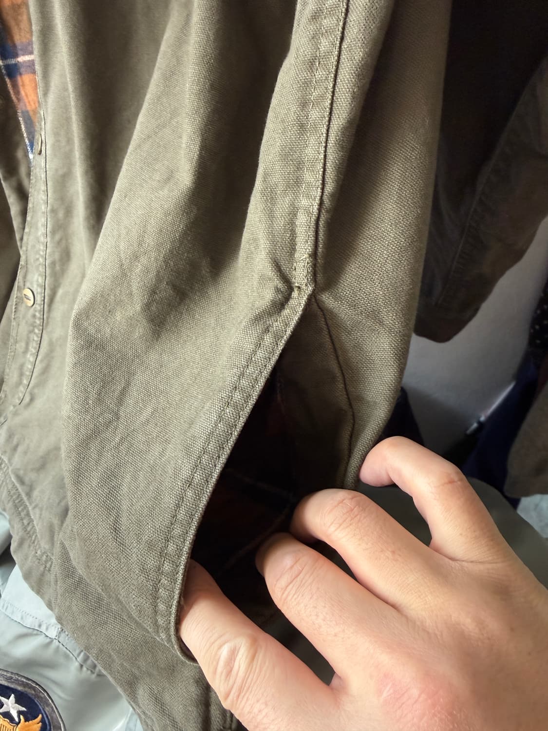 Saftbak 모스그린 셔츠 XL-XXL 상품이미지10